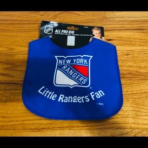 NY Rangers Fan Bib